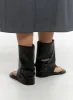 Faux Leather Sandal Boots CM422 sold by Lewkin