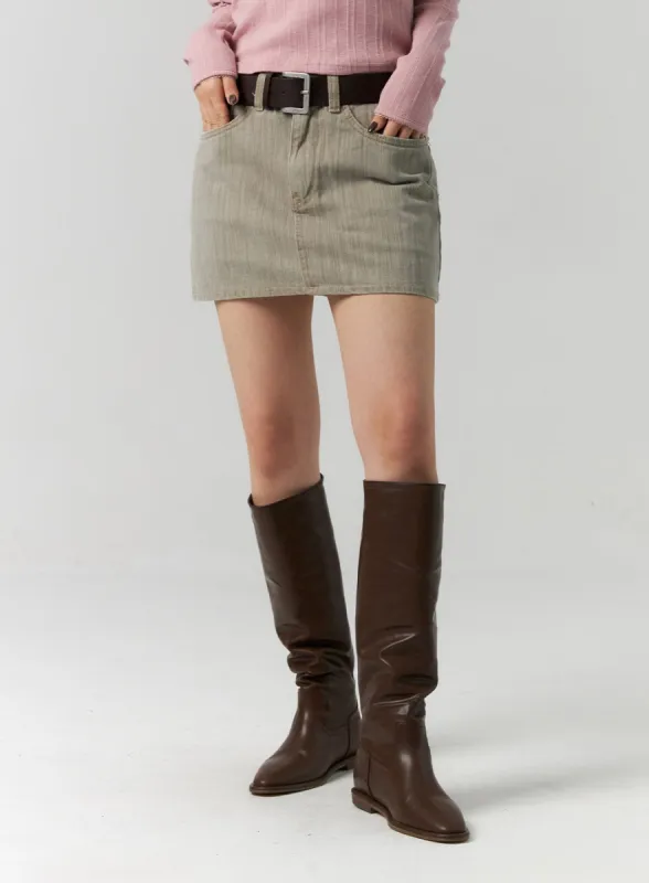 Cotton Mini Skort CS313 sold by Lewkin