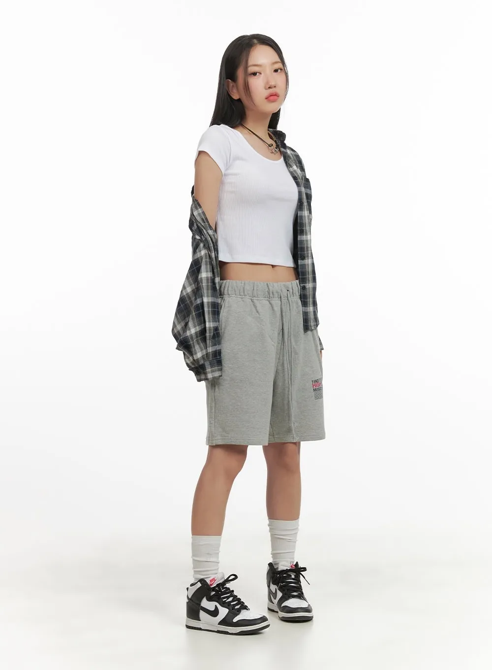 Basic U-Neck Crop Top CY423 sold by Lewkin product image thumbnail 2