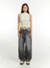 Turtleneck Hoodie Tank Top CU421 sold by Lewkin