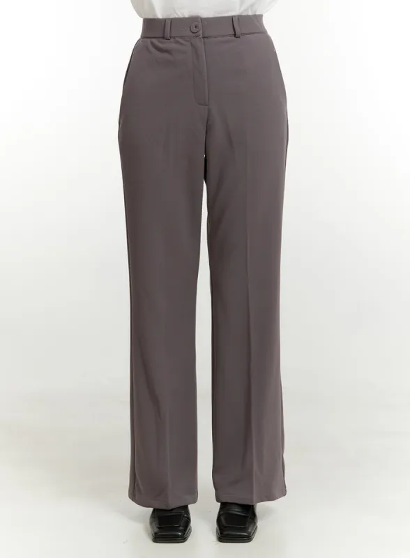 Classic Straight Fit Trousers OU419 sold by Lewkin