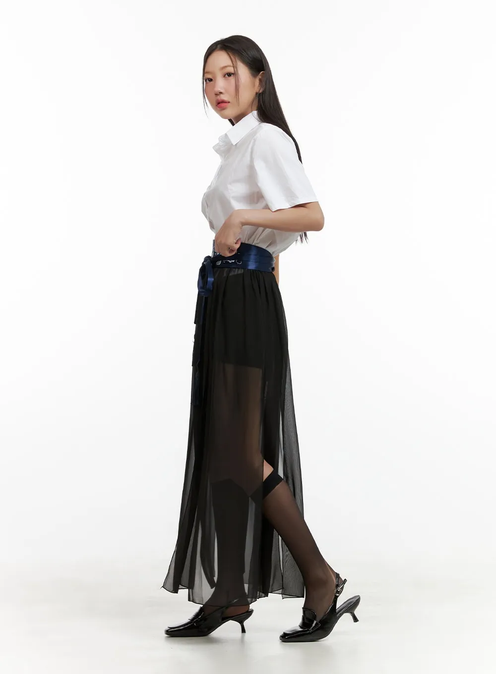 Loafer Heels OU404 sold by Lewkin product image thumbnail 3