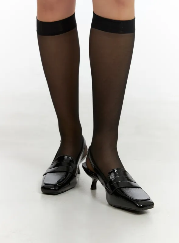 Loafer Heels OU404 sold by Lewkin