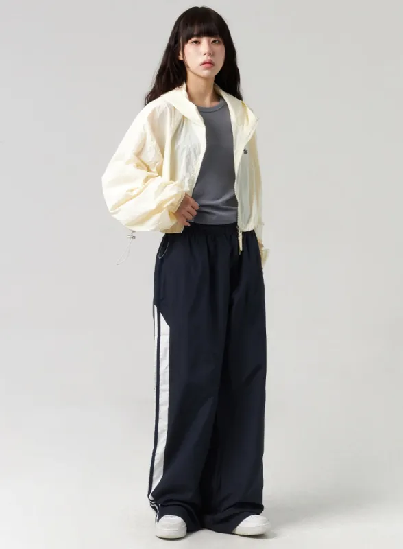 Side Stripe Track Pants CL313 sold by Lewkin