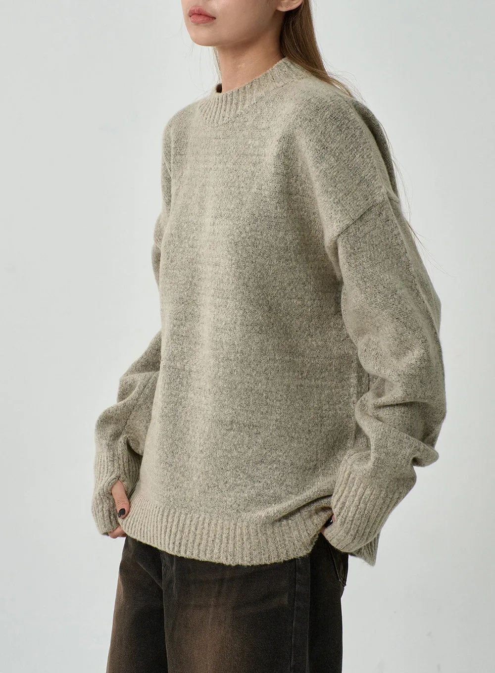 Oversize Knit Unisex CD14 sold by Lewkin product image thumbnail 2
