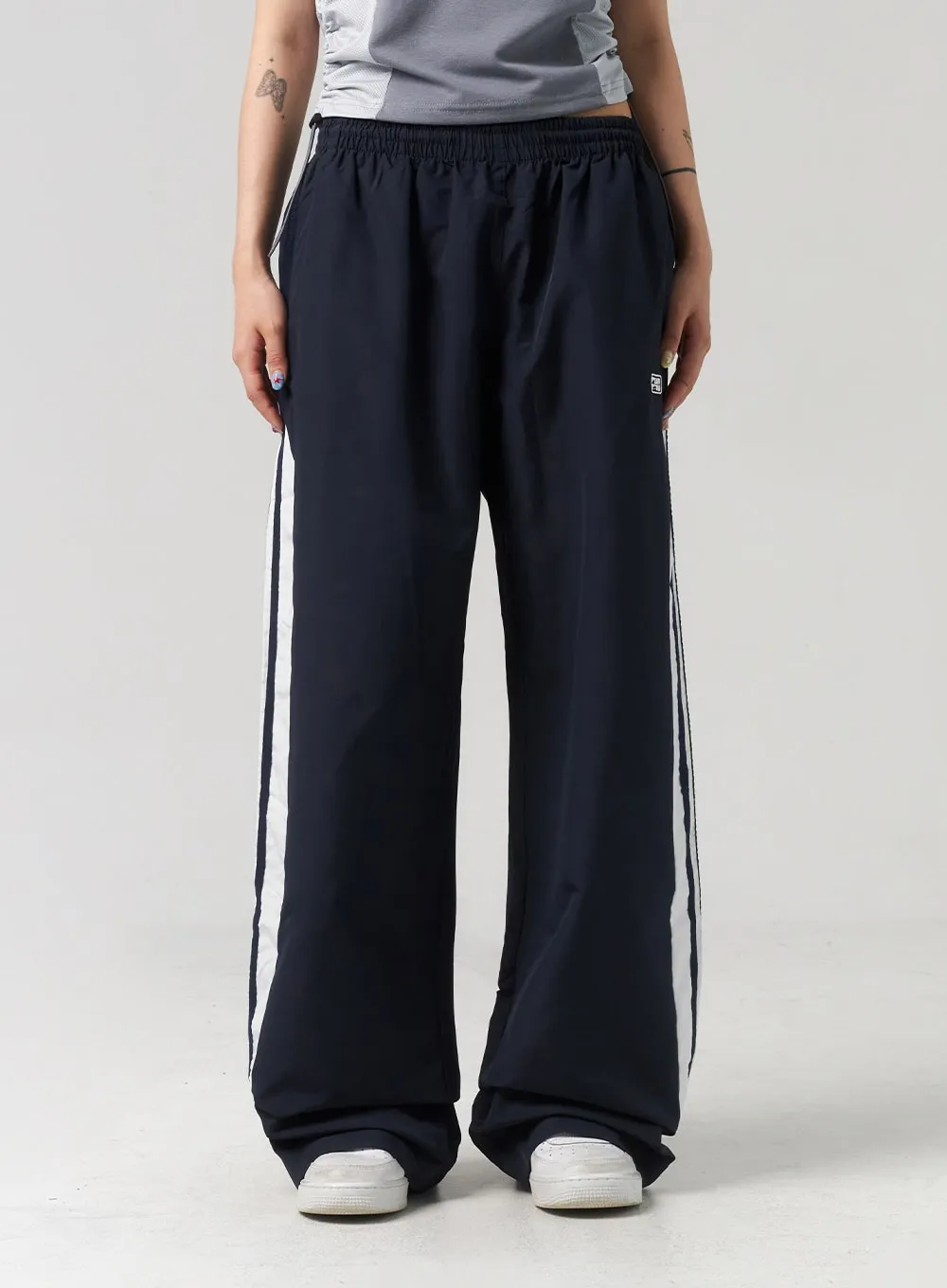 Side Stripe Track Pants CL313 sold by Lewkin product image thumbnail 5