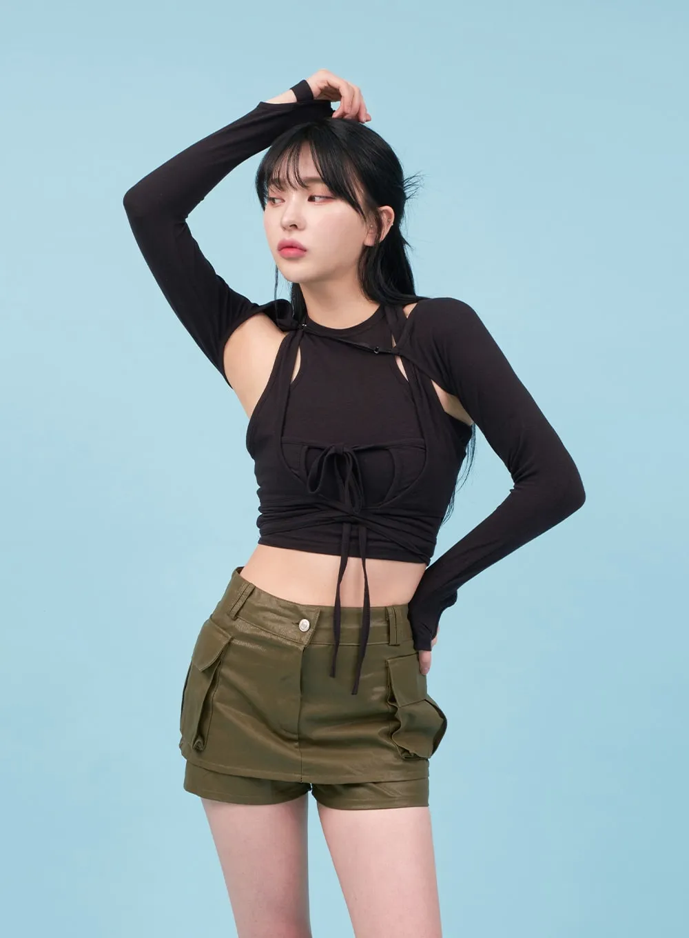 Sleeveless Warmer Bolero CA06 sold by Lewkin product image thumbnail 4