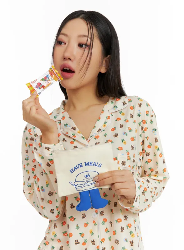 Graphic Mini Pouch IF421 sold by Lewkin