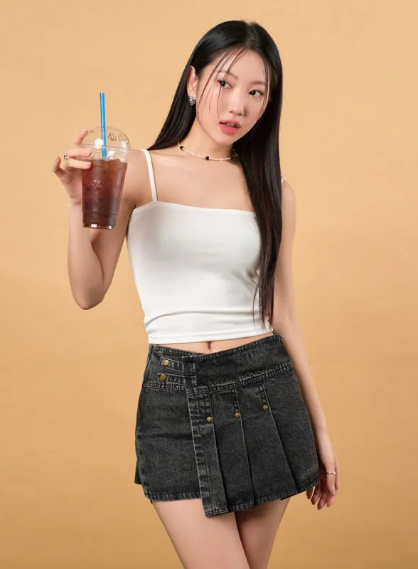 Solid Camisole Top IJ430 sold by Lewkin