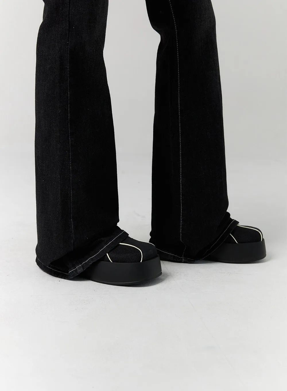 Faux Leather Platform Mules CS314 sold by Lewkin product image thumbnail 5