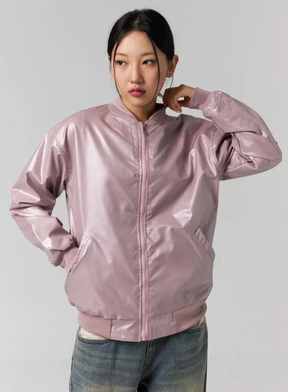 Embroidered Bomber Jacket CG315 sold by Lewkin