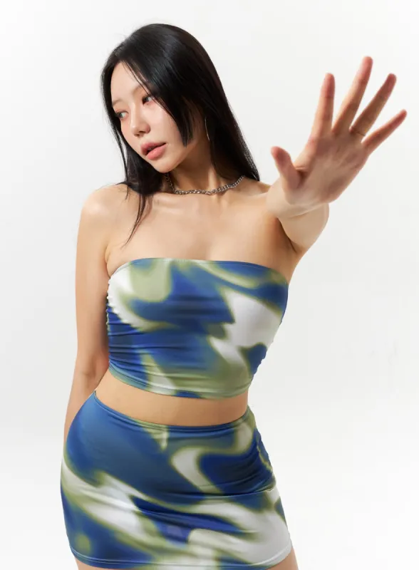 Mixed Color Tube Top IU322 sold by Lewkin