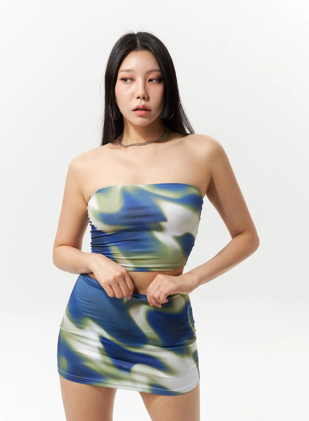 Mixed Color Tube Top IU322 sold by Lewkin product image thumbnail 4
