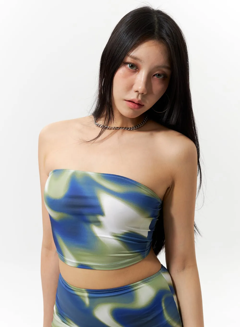 Mixed Color Tube Top IU322 sold by Lewkin product image thumbnail 3