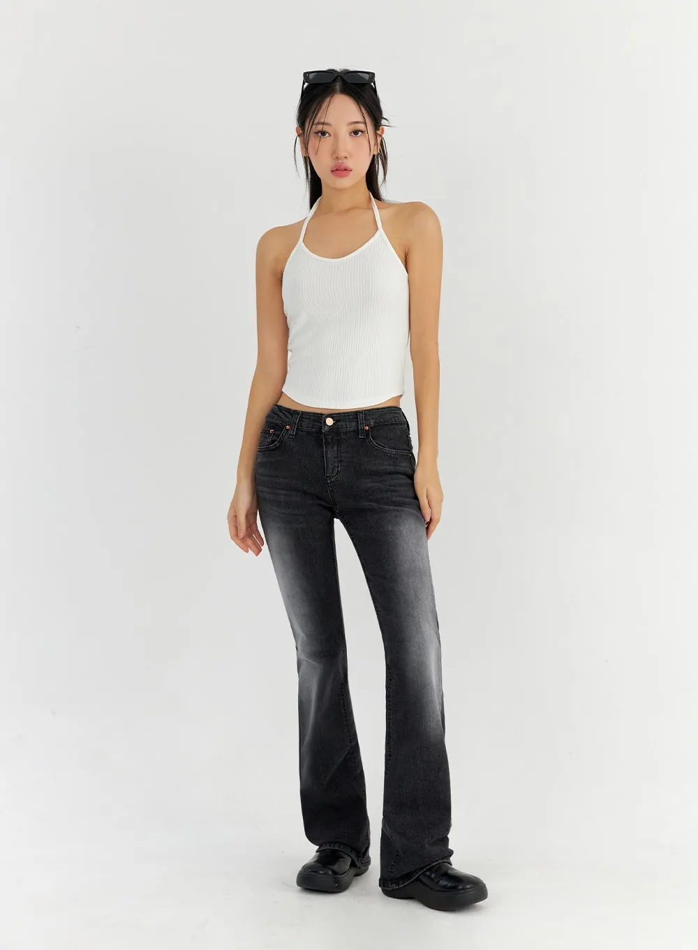 Halter Neck Sleeveless Top CO325 sold by Lewkin product image thumbnail 2