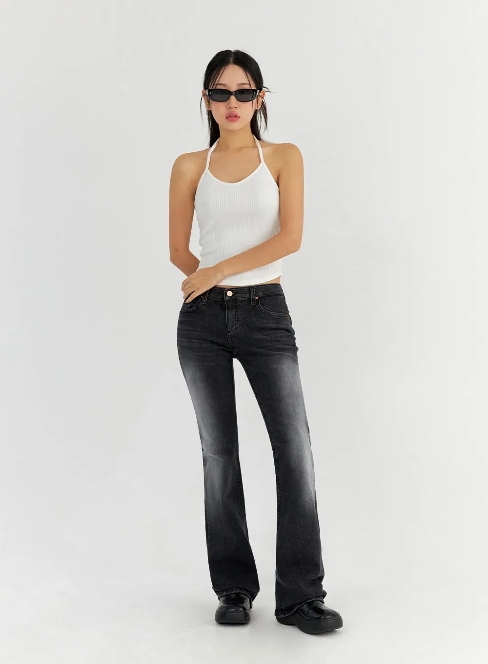 Halter Neck Sleeveless Top CO325 sold by Lewkin product image thumbnail 3