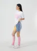 Low Waist Front Pocket Mini Skirt CO05 sold by Lewkin
