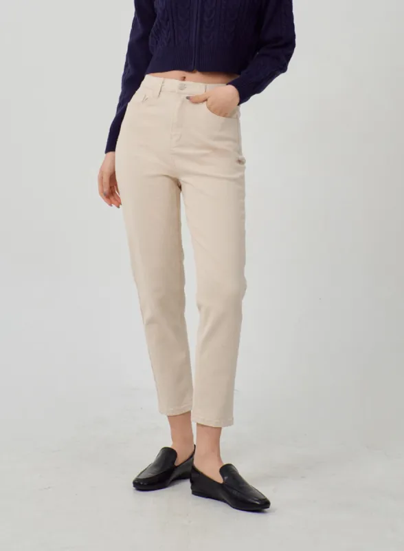 Ankle Cotton Pants IM316 sold by Lewkin