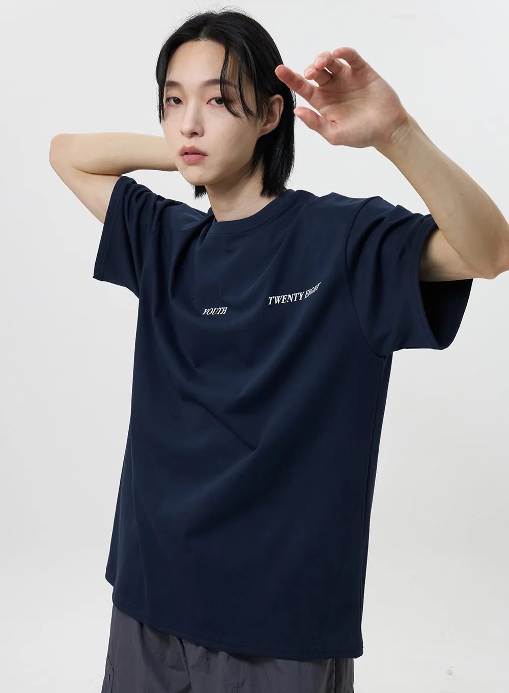 Graphic Oversized Tee Unisex CY322 sold by Lewkin