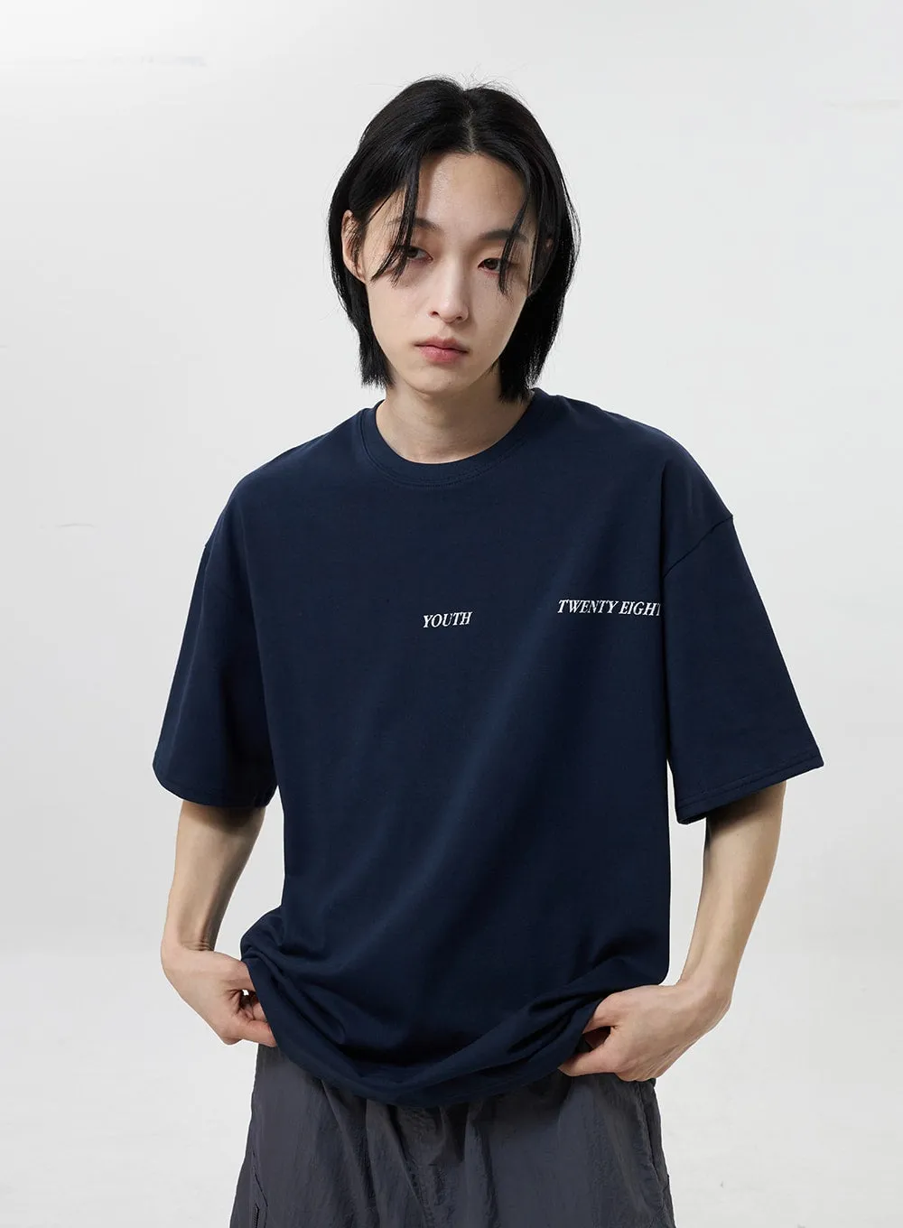 Graphic Oversized Tee Unisex CY322 sold by Lewkin product image thumbnail 2