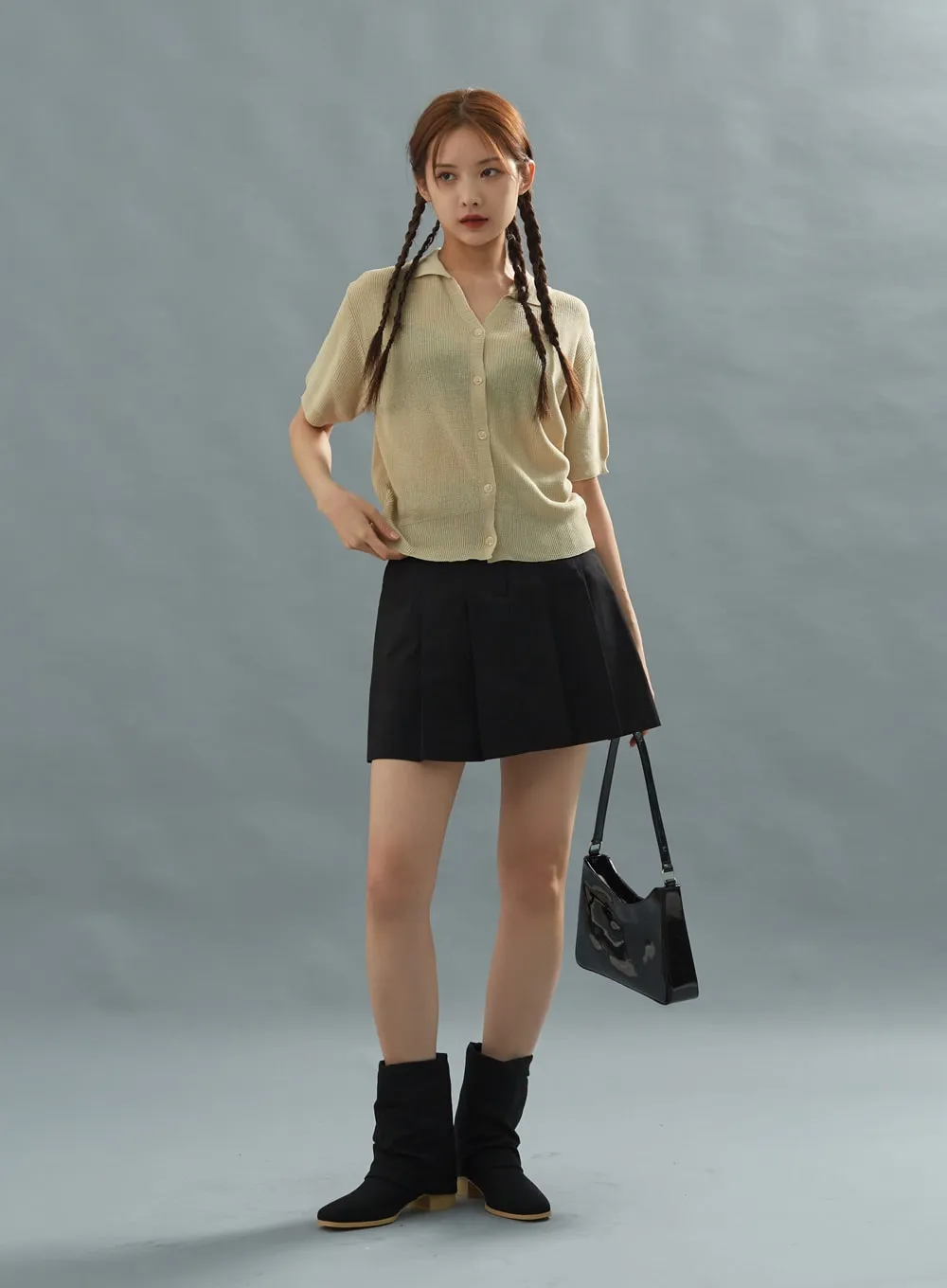 Basic Cardigan CU22 sold by Lewkin product image thumbnail 3