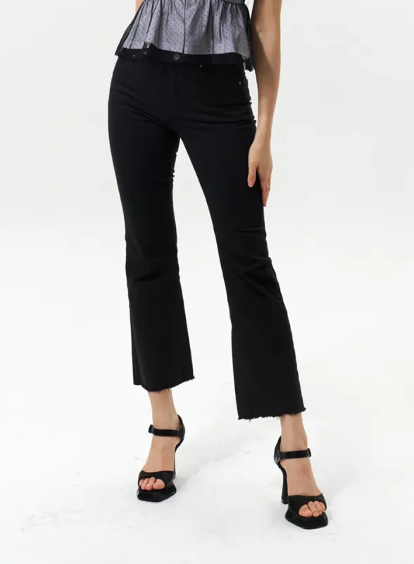 Ankle Bootcut Pants IU322 sold by Lewkin