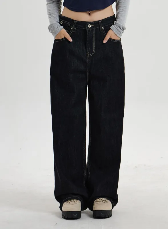 Wide Leg Pants Unisex CN17 sold by Lewkin