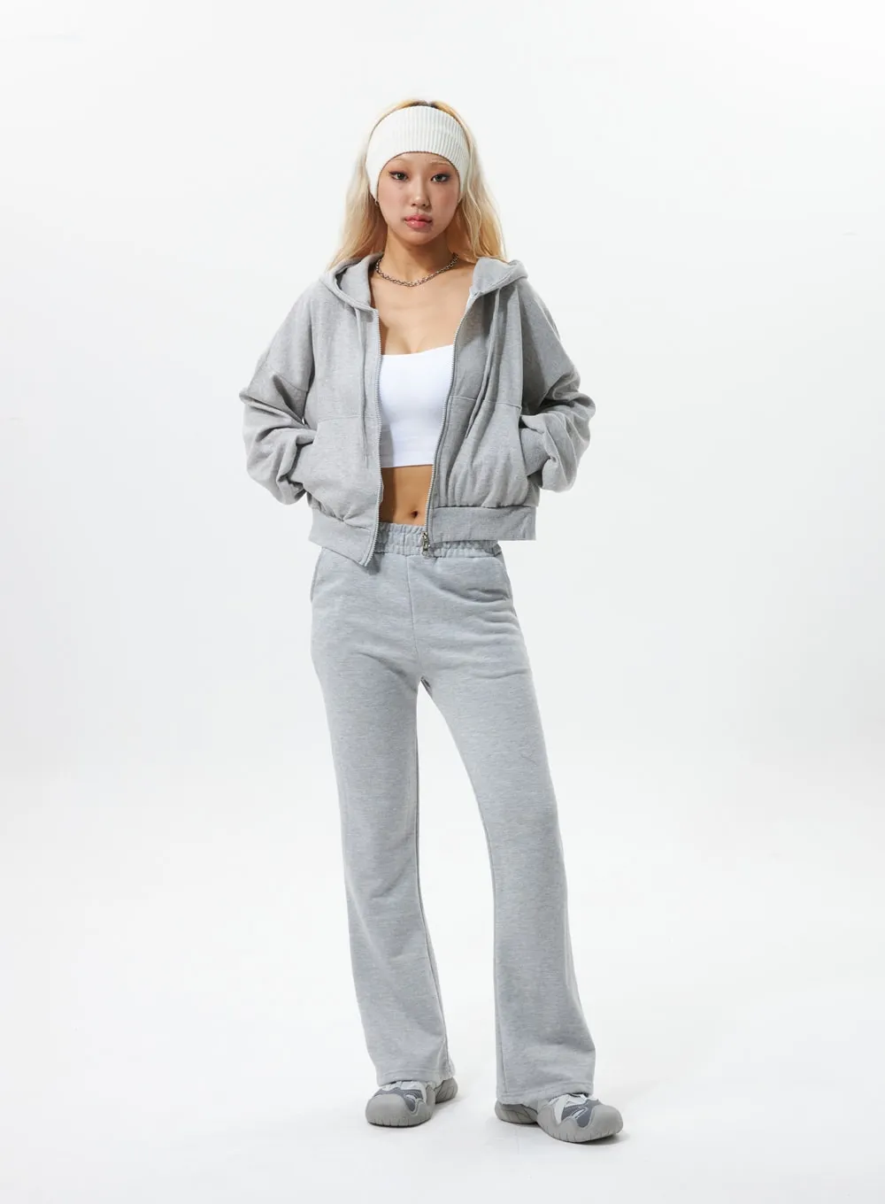 Flared Track Pants IS319 sold by Lewkin product image thumbnail 4