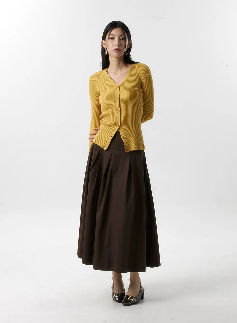 Faux Leather Sling Back Heels IS315 sold by Lewkin product image thumbnail 5