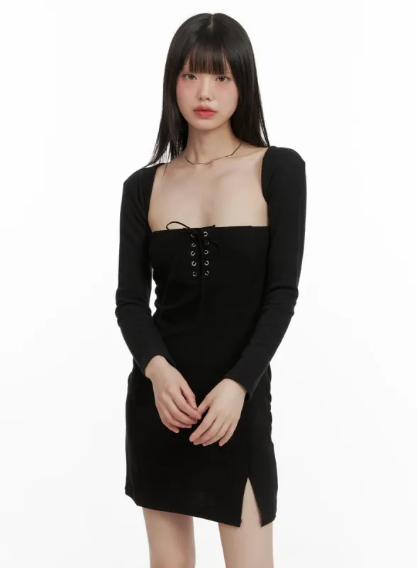Corset Mini Dress with Bolero CY428 sold by Lewkin