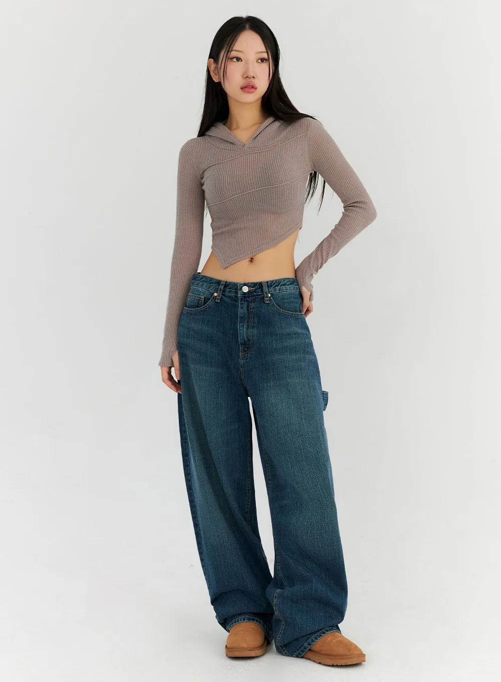 Oversized Wide Fit Jeans CN314 sold by Lewkin