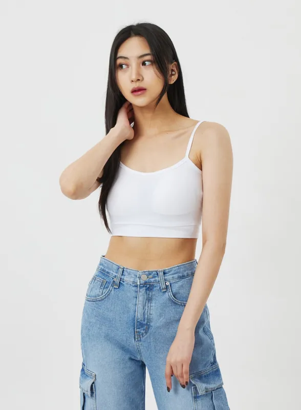 Sleeveless Cropped Top BF323 sold by Lewkin