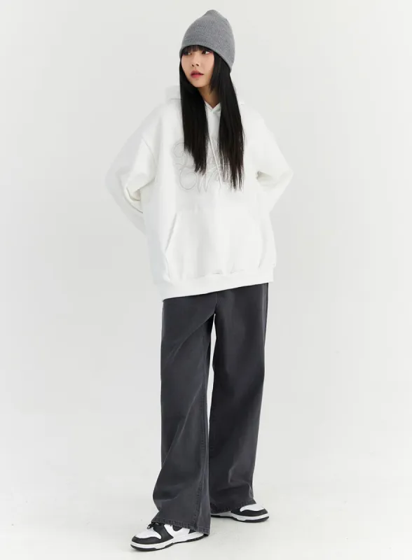 Denim Wide Leg Pants CN306 sold by Lewkin