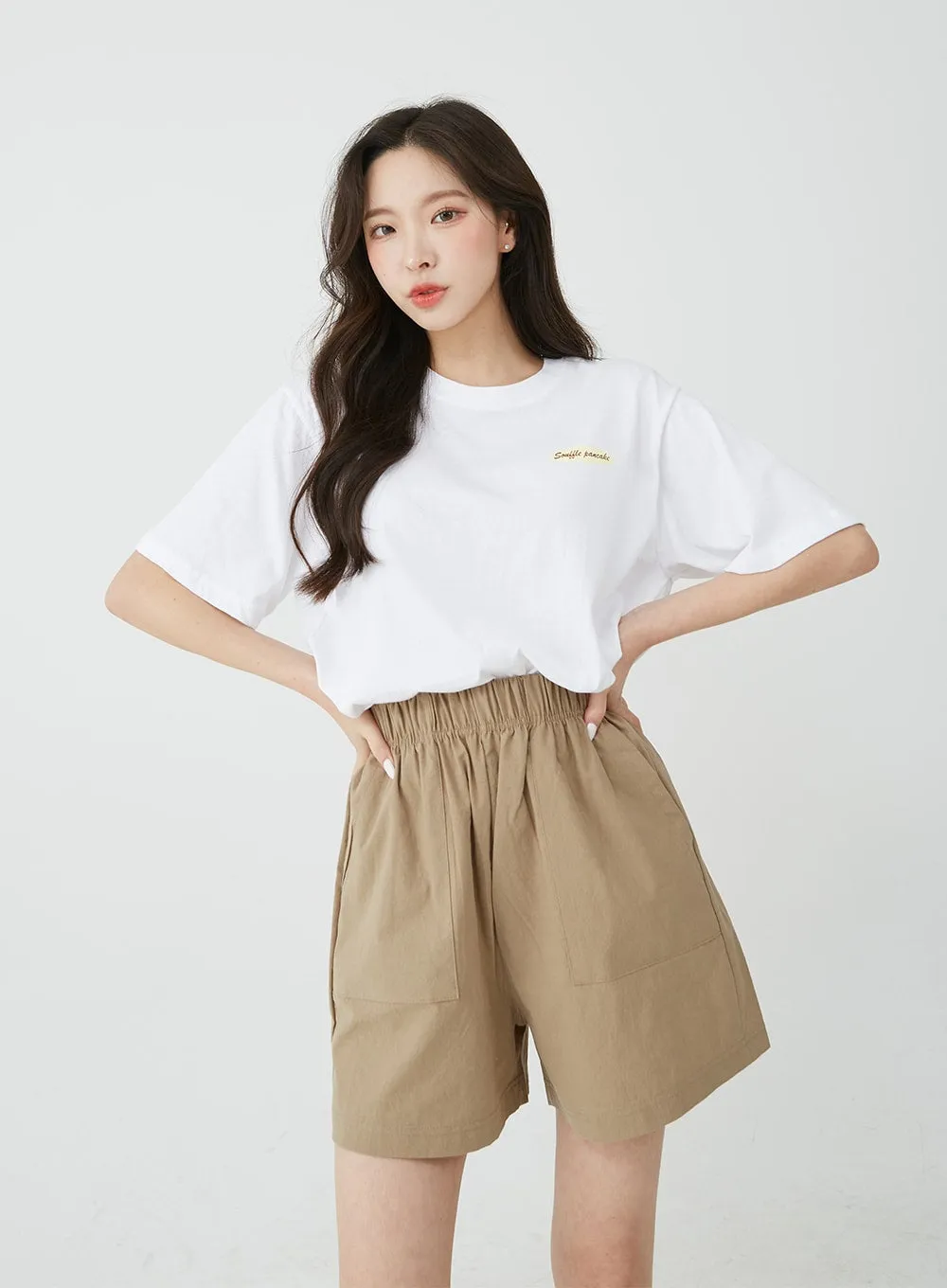 Pancake Oversized Tee BU8 sold by Lewkin