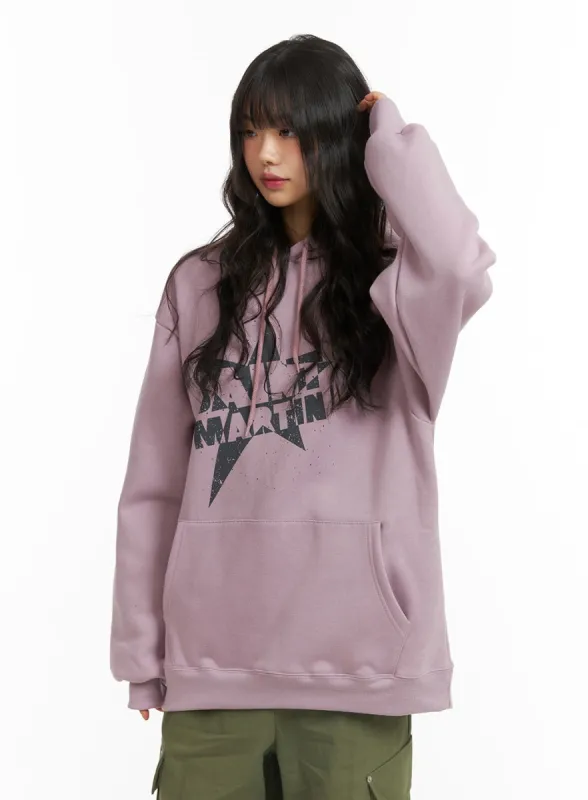 Graphic Hoodie Sweatshirt CJ412 sold by Lewkin