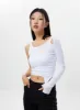 Unbalanced Cut Out Top IY311 sold by Lewkin