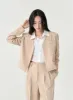 High Waist Pintuck Wide Leg Tailored Pants OS13 sold by Lewkin