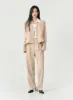 High Waist Pintuck Wide Leg Tailored Pants OS13 sold by Lewkin