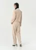 High Waist Pintuck Wide Leg Tailored Pants OS13 sold by Lewkin