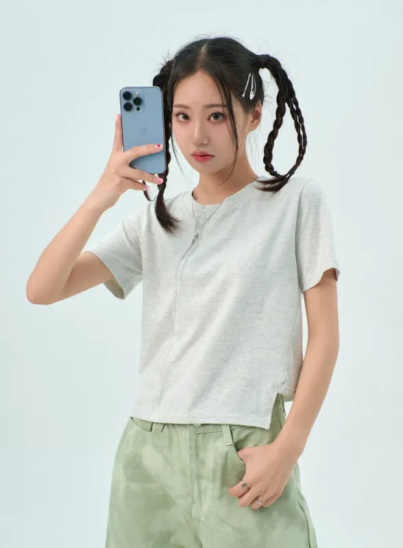 Unbalanced Tee BY322 sold by Lewkin