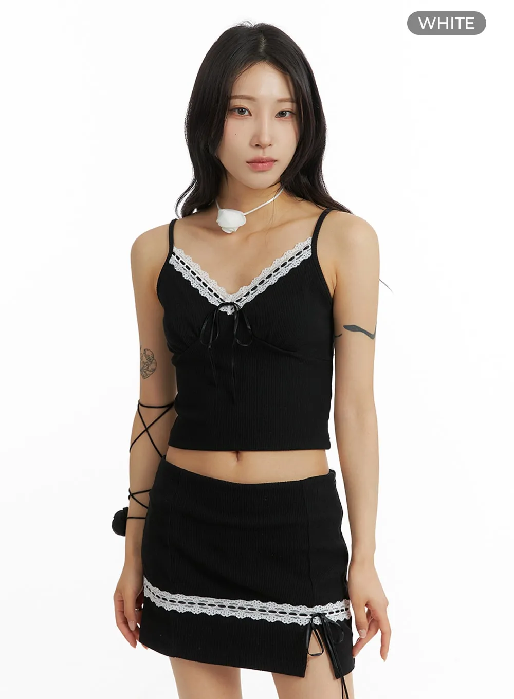 Rose Flower Choker IM404 sold by Lewkin product image thumbnail 5