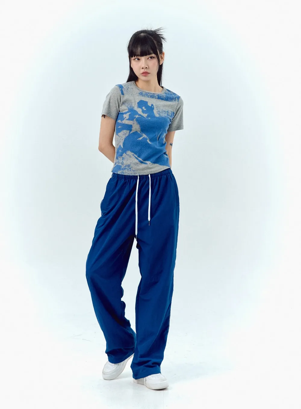 Graphic Cotton Tee IL303 sold by Lewkin product image thumbnail 4
