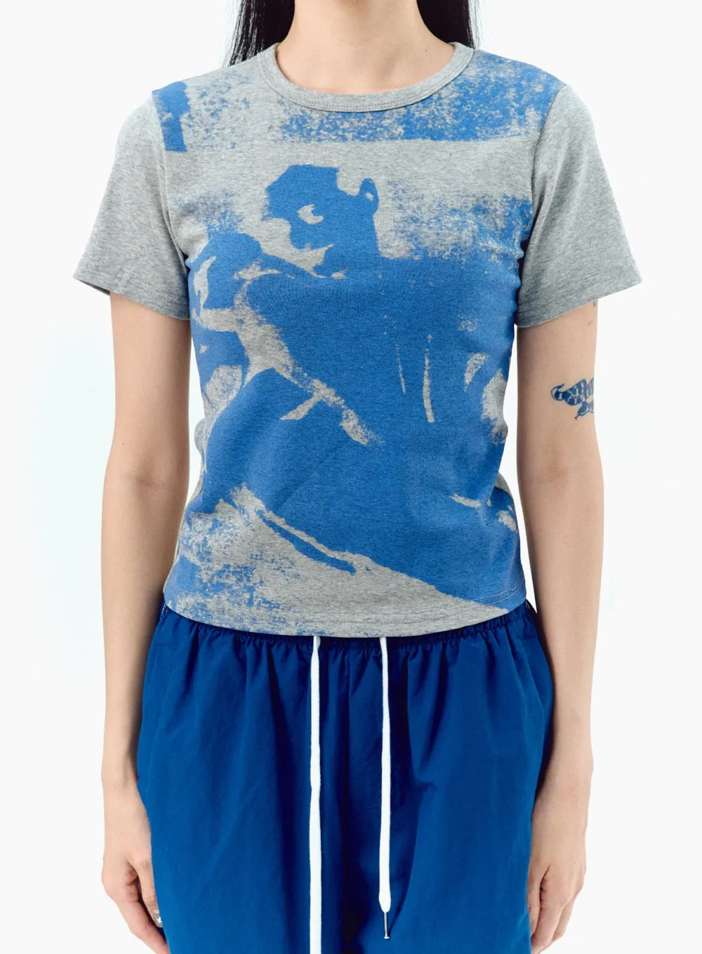 Graphic Cotton Tee IL303 sold by Lewkin product image thumbnail 2