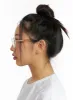 Transparent Frame Glasses IF421 sold by Lewkin