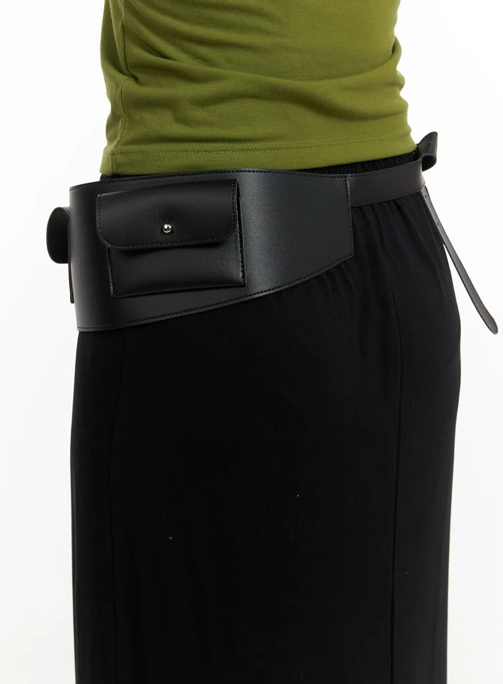 Faux Leather Belt CY403 sold by Lewkin product image thumbnail 4