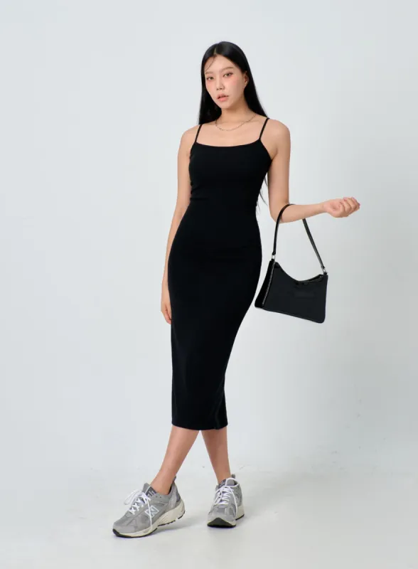 Thin Strap Maxi Dress IJ330 sold by Lewkin