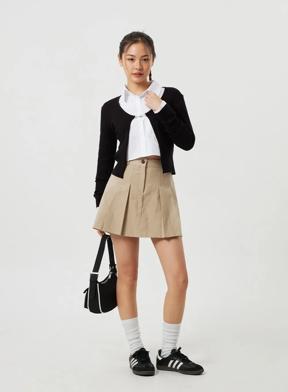 Ribbed Knit Cardigan CM303 sold by Lewkin product image thumbnail 4