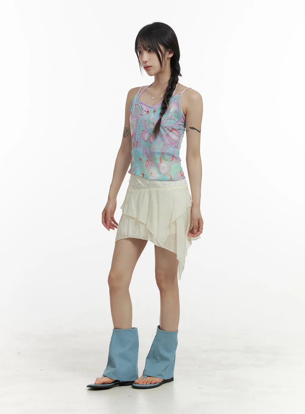 Sandal Midi Boots OA425 sold by Lewkin product image thumbnail 5