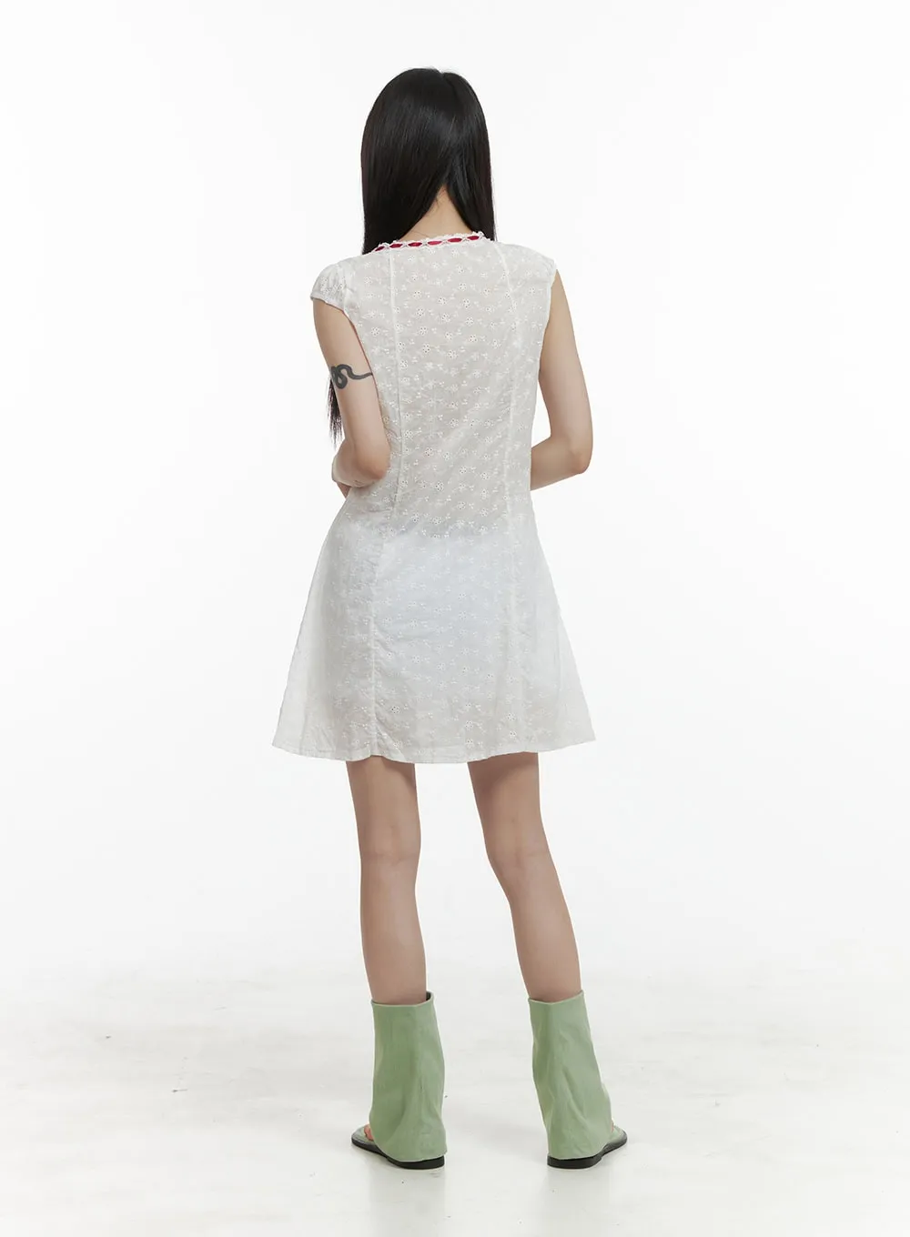 Sandal Midi Boots OA425 sold by Lewkin product image thumbnail 4