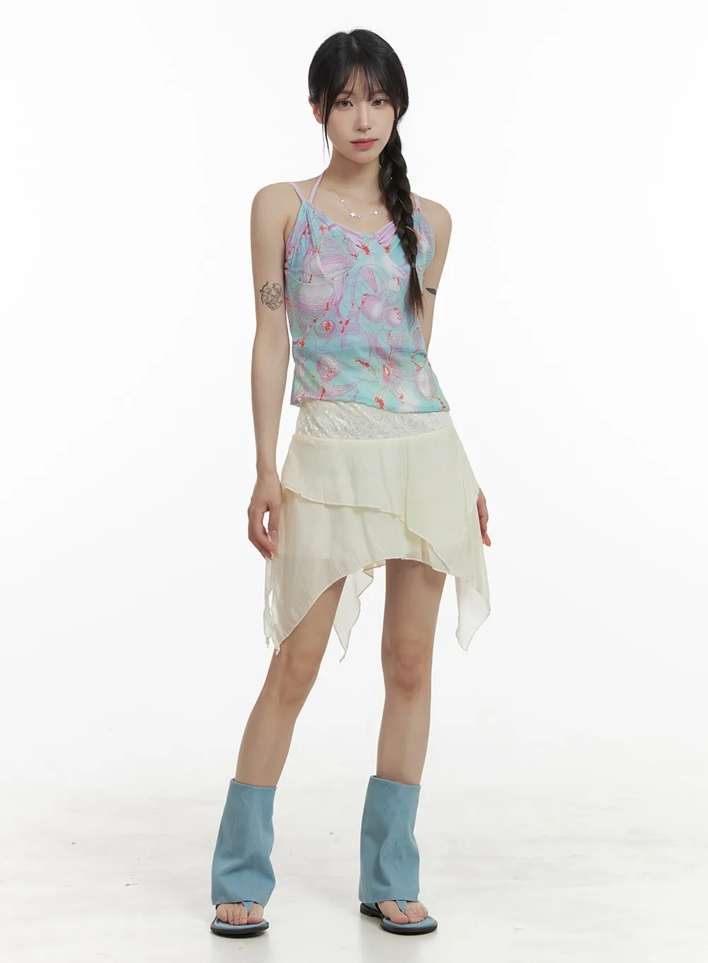 Sandal Midi Boots OA425 sold by Lewkin